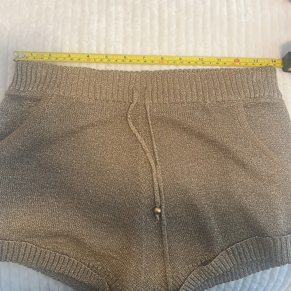 NWOT Spell Aggy Shorts Gold Size Small - Picture 4 of 8